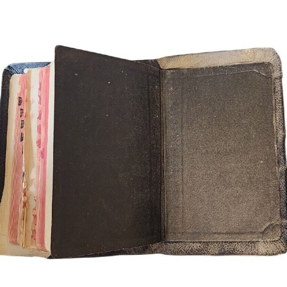 Antique Holy Bible Self Pronouncing Teacher’s Edition Concordia St Louis 1923 - Picture 14 of 15
